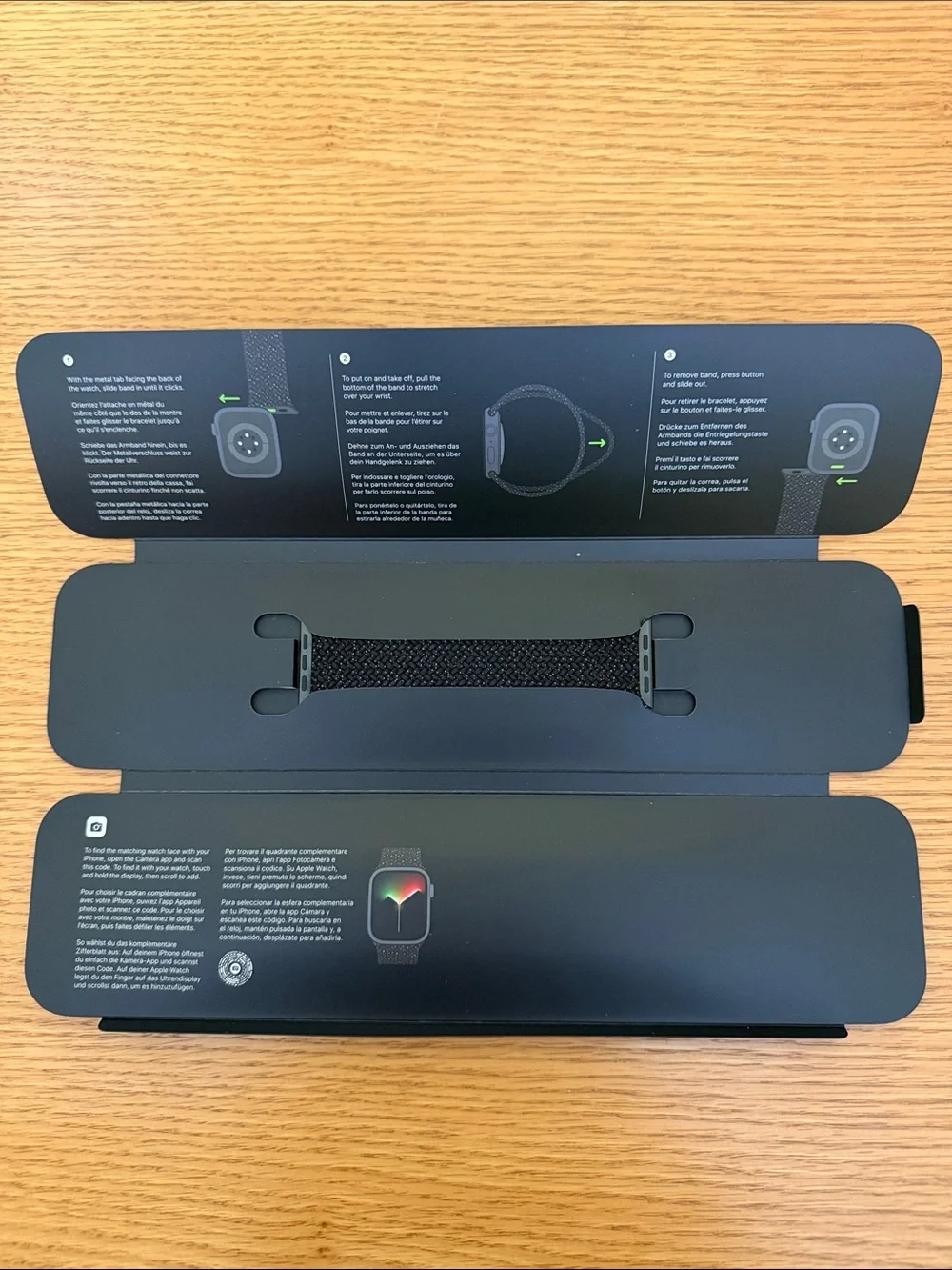 Apple Watch Black Unity Braided Solo Loop